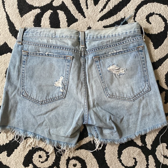 Rag & bone boyfriend shorts size 26 - Picture 3 of 3